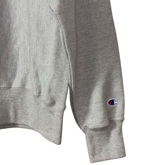 Champion Mens Reverse Weave Crewneck Sweatshirt grey size large - Picture 4 of 11
